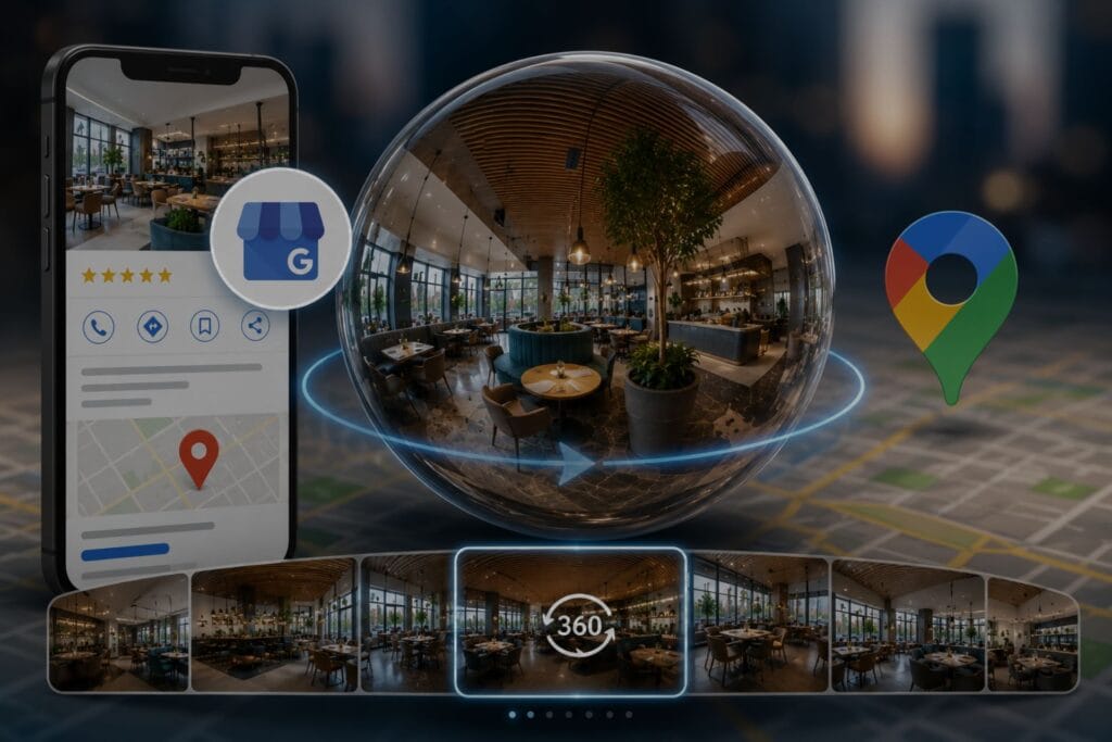 360 degree photos in google business profile